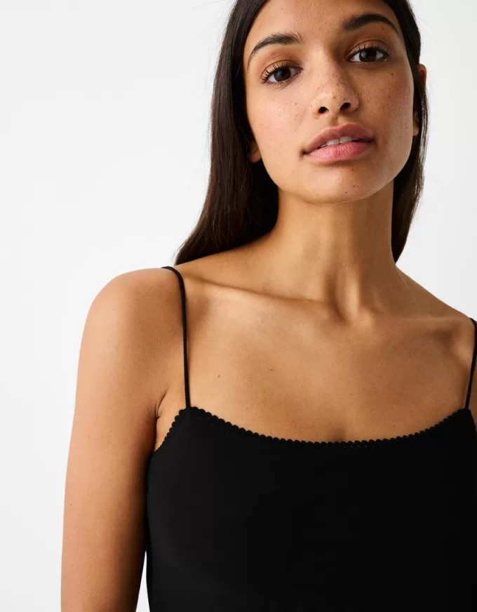 Abito midi con stampa animalier