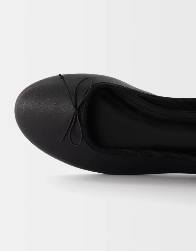 Ballerine con dettaglio fiocco