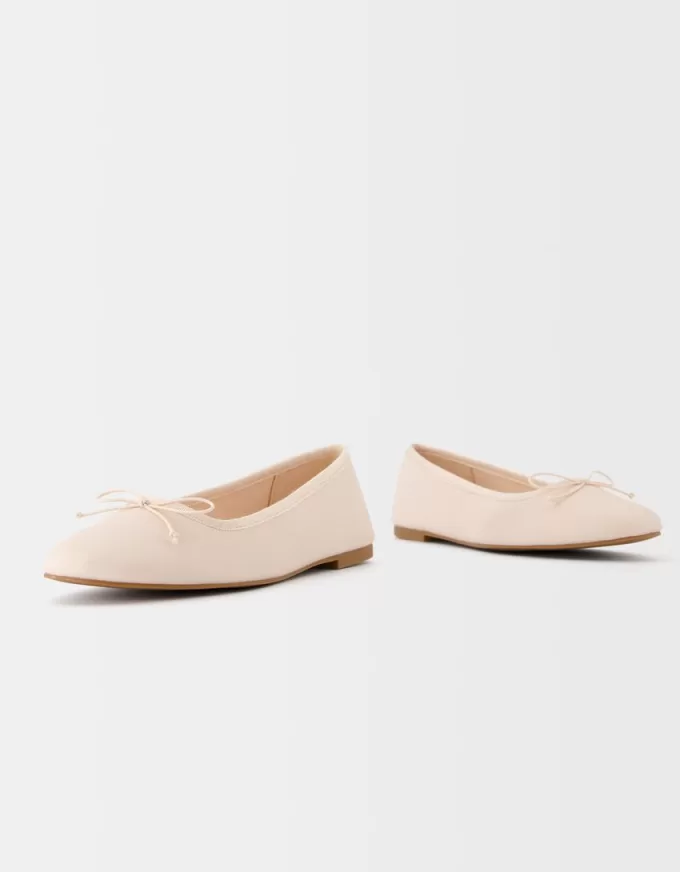 Ballerine con dettaglio fiocco