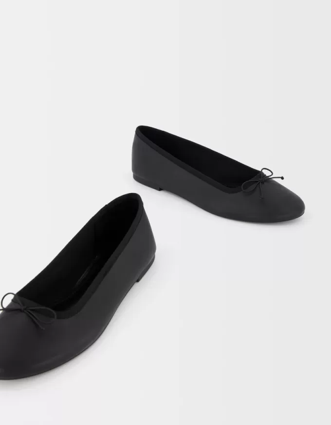 Ballerine con dettaglio fiocco