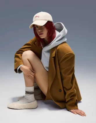 Ballerine in finto shearling