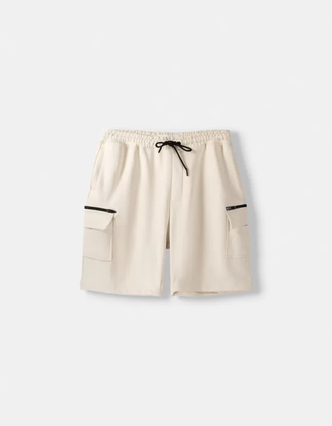 Bermuda cargo in peluche