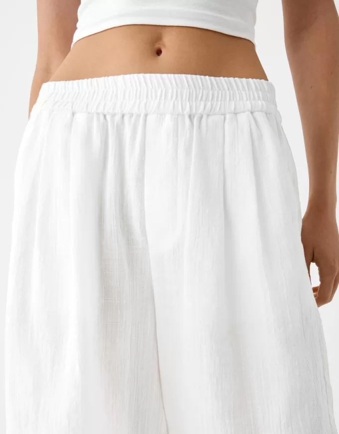 Bermuda in cotone rustico