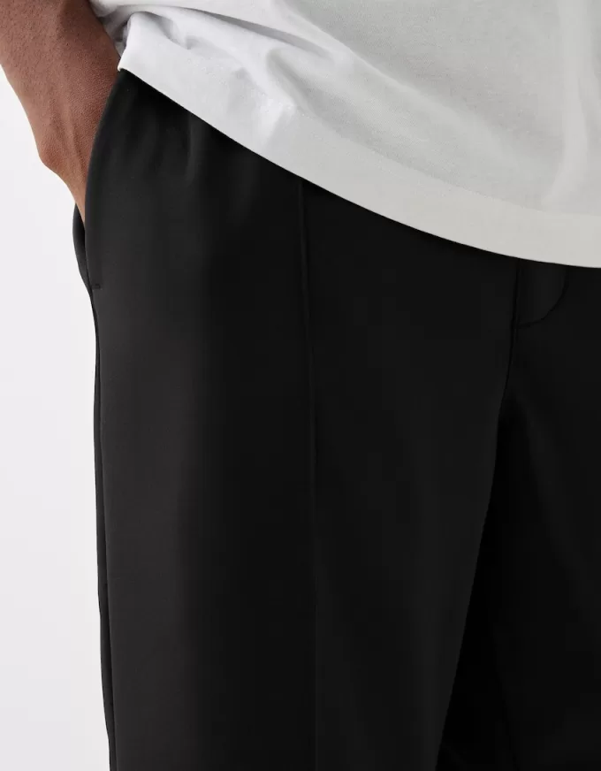 Bermuda jogger in interlock