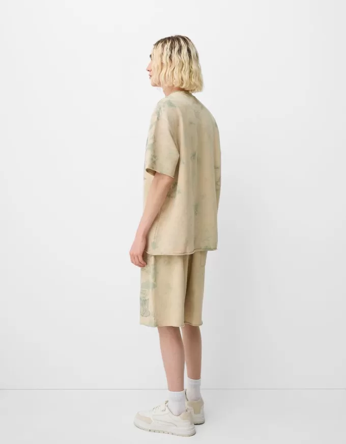 Bermuda larghi tie-dye