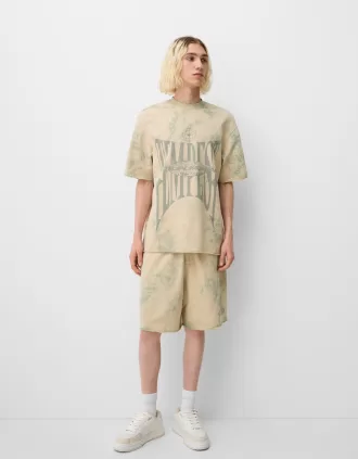 Bermuda larghi tie-dye