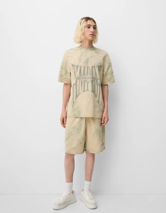 Bermuda larghi tie-dye