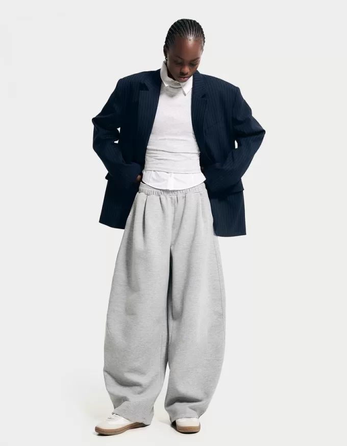 Blazer gessato oversize Blazer gessato oversize