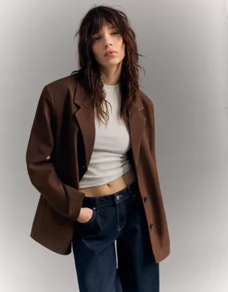 T-shirt a maniche corte con scollo rotondo