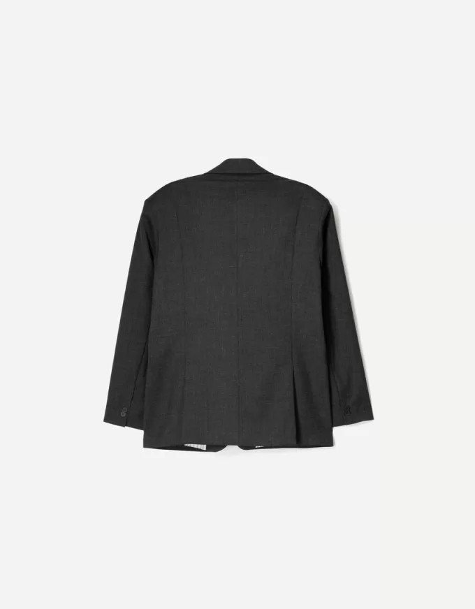 Blazer oversize chiazzato