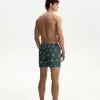 Boardshort regolari con stampa