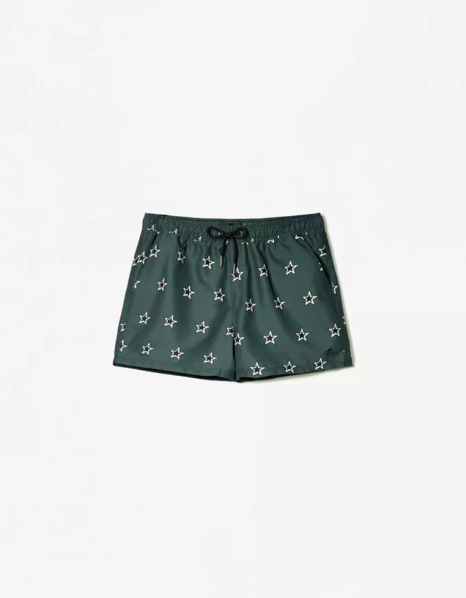 Boardshort regolari con stampa