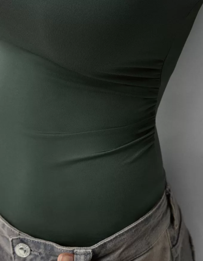 Body a maniche lunghe e collo alto