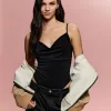 Body con spalline drappeggiate SERIE BERSHKA