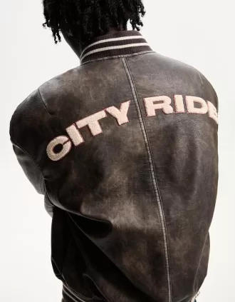 Bomber in ecopelle Bomber in ecopelle