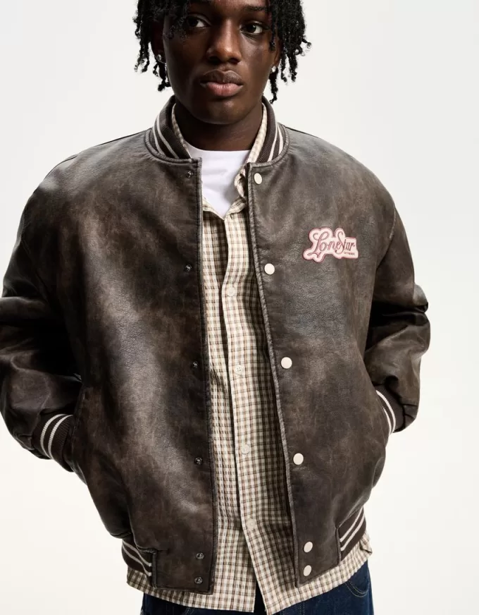 Bomber in ecopelle Bomber in ecopelle