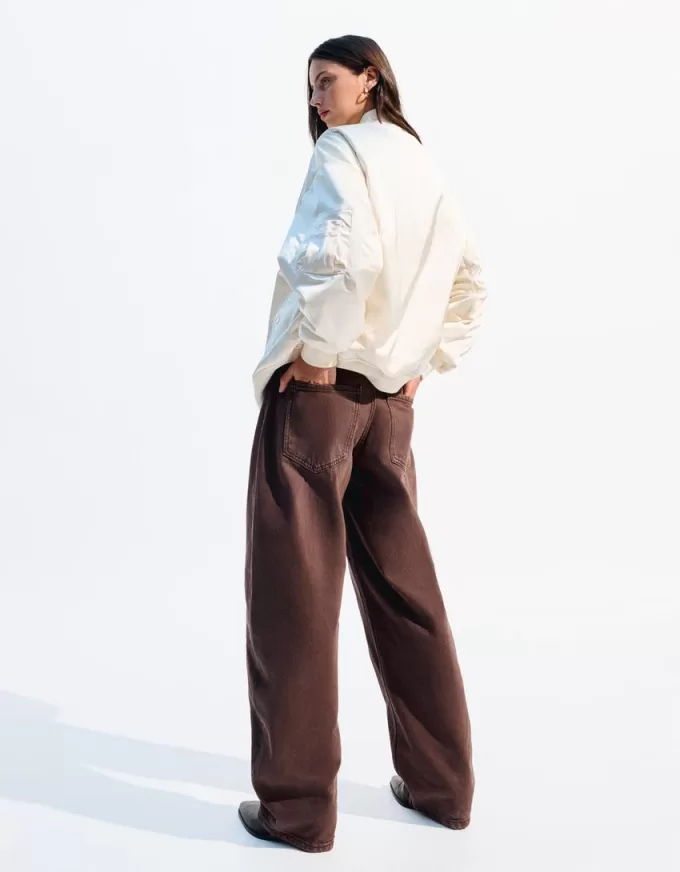 Bomber oversize SERIE BERSHKA