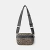 Borsa a tracolla in jacquard