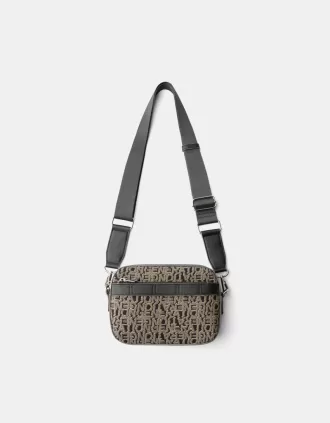 Borsa a tracolla in jacquard
