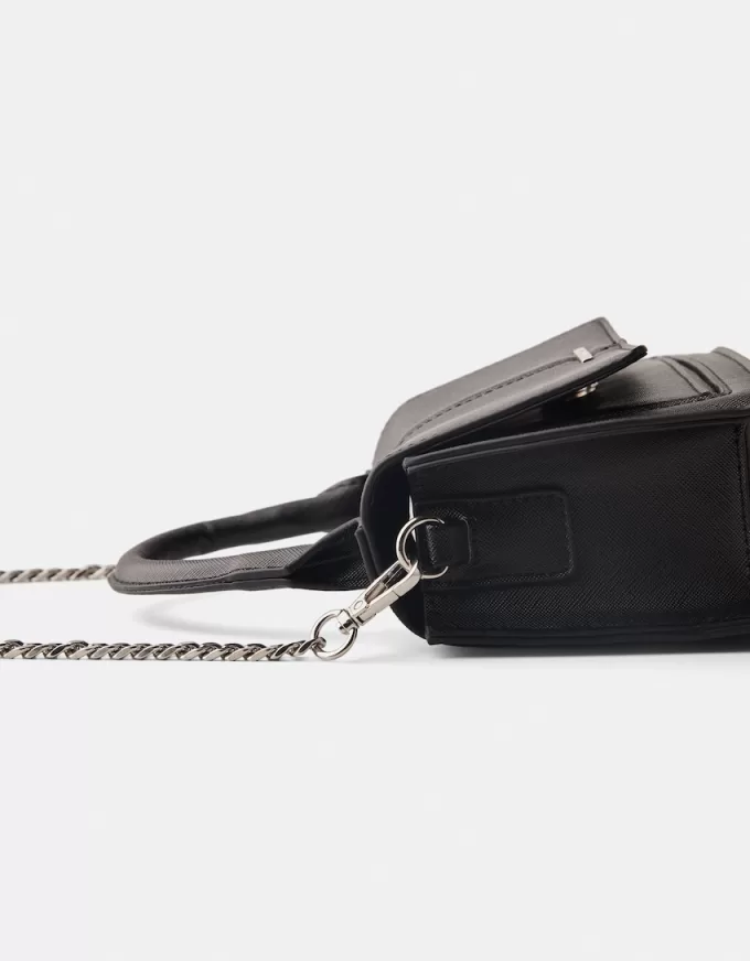 Borsa a tracolla in saffiano