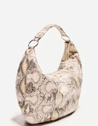 Borsa con stampa animalier