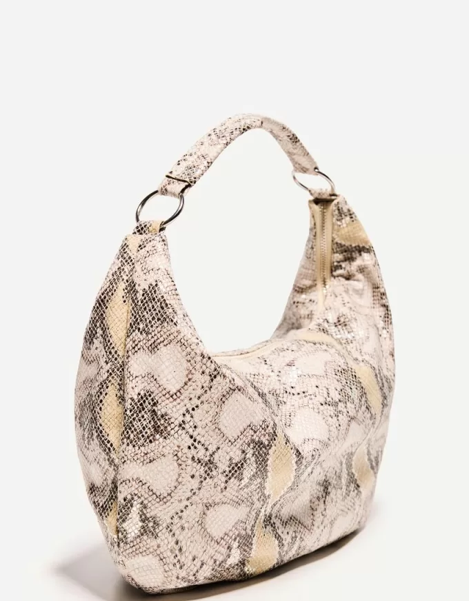 Borsa con stampa animalier