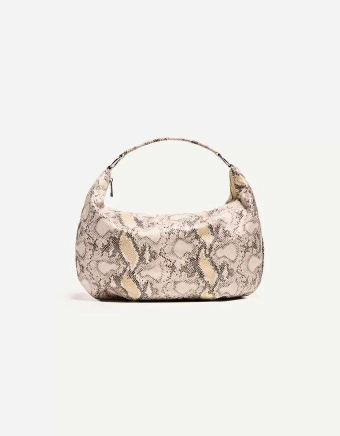 Borsa con stampa animalier