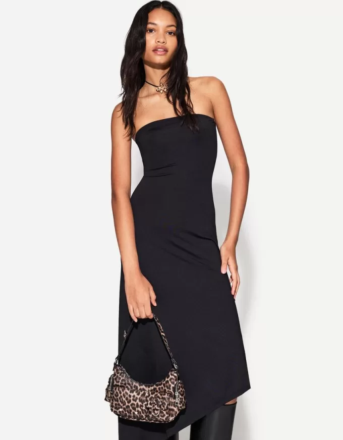 Borsa con stampa animalier