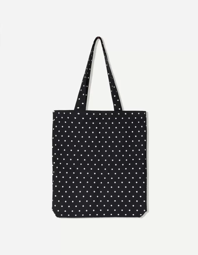 Borsa tote a pois