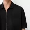 Camicia a maniche corte dalla vestibilità comoda con design in rilievo