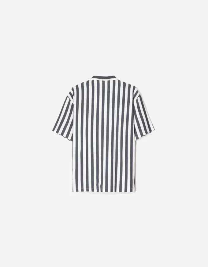 Camicia dalla vestibilità rilassata a maniche corte