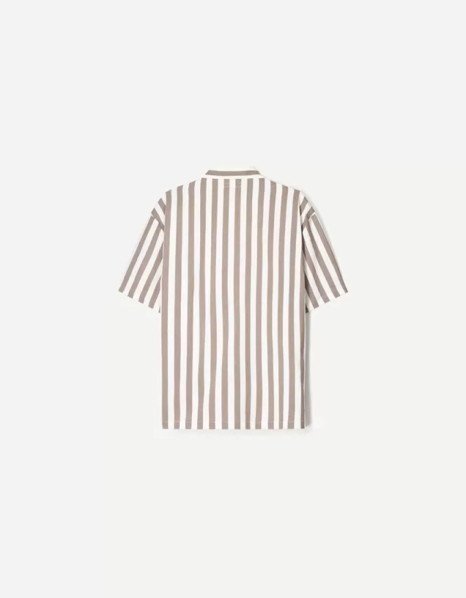 Camicia dalla vestibilità rilassata a maniche corte