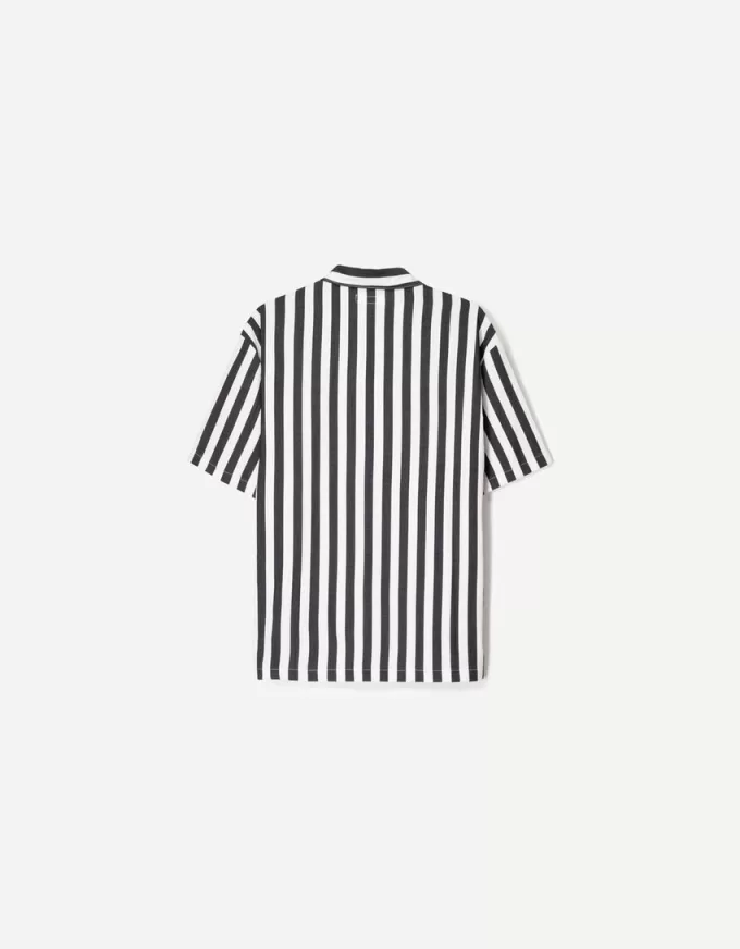 Camicia dalla vestibilità rilassata a maniche corte