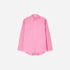 Camicia oversize in popeline