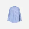 Camicia oversize in popeline