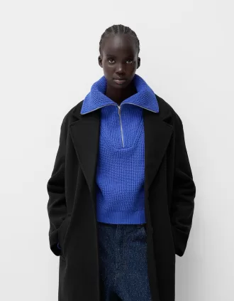 Cappotto lungo e morbido