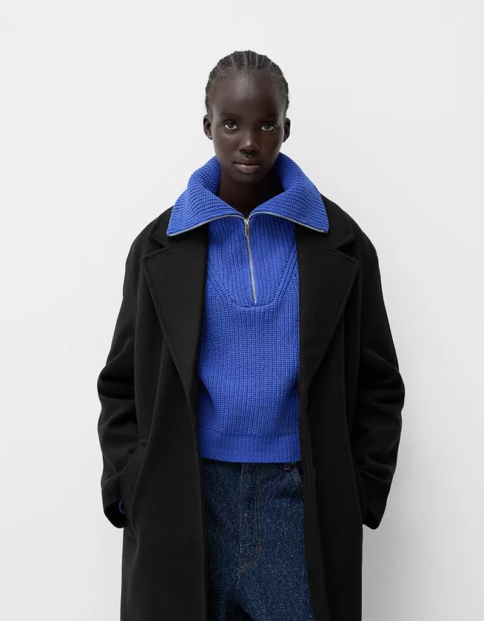 Cappotto lungo e morbido