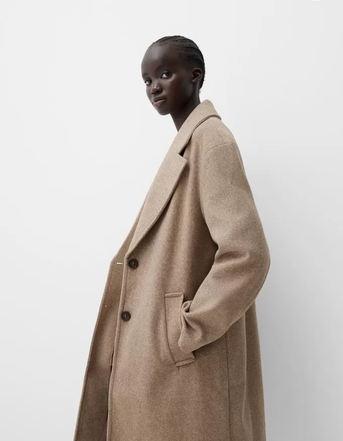 Cappotto lungo e morbido