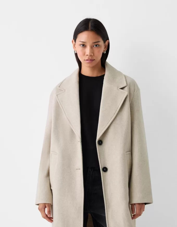 Cappotto lungo e morbido