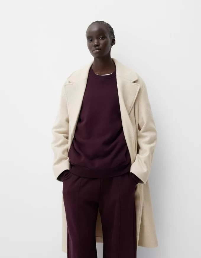 Cappotto lungo e morbido