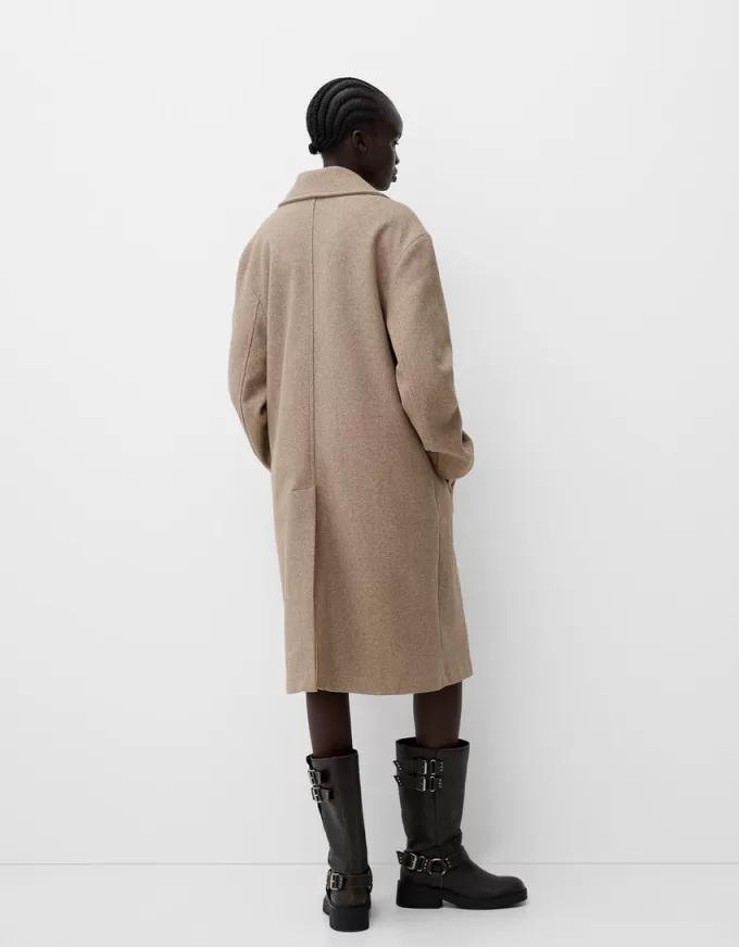 Cappotto lungo e morbido