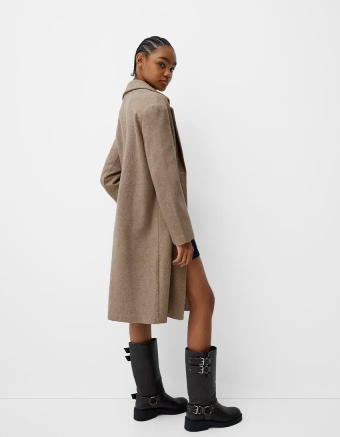 Cappotto lungo e morbido