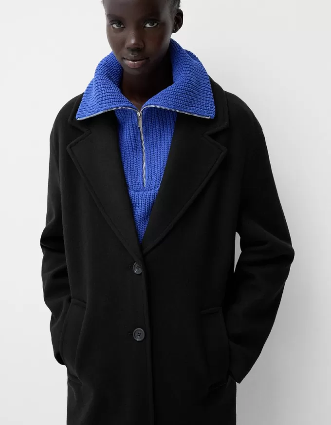 Cappotto lungo e morbido