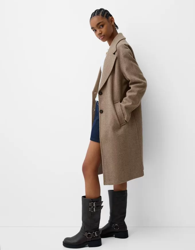 Cappotto lungo e morbido