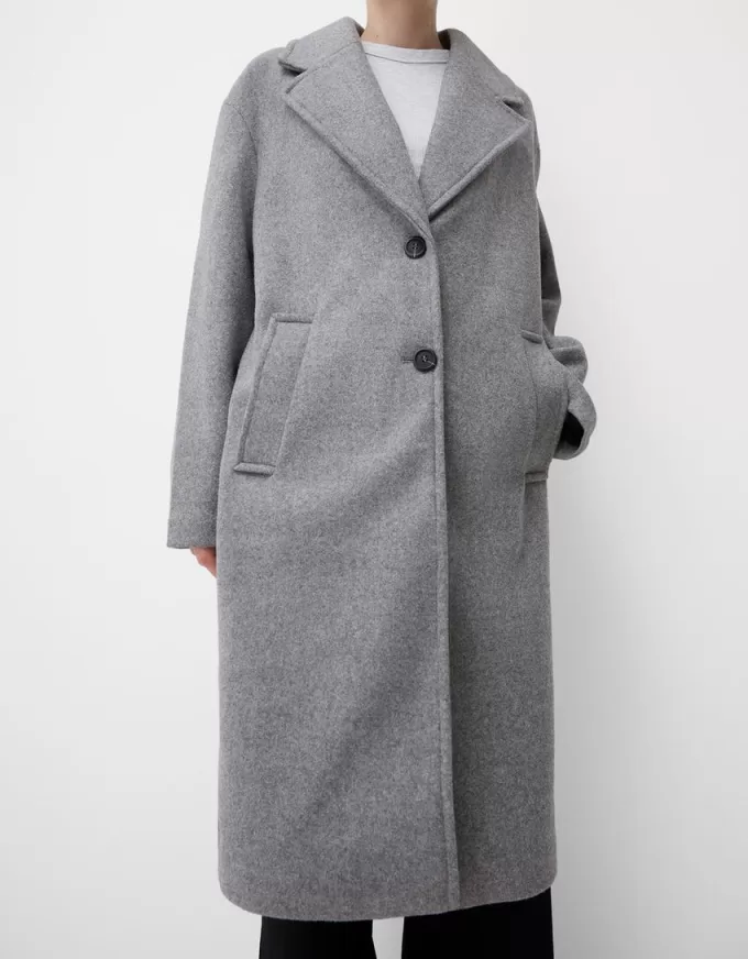 Cappotto lungo e morbido