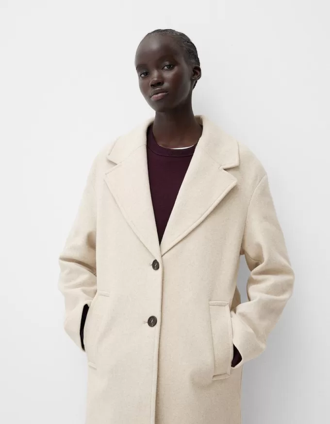 Cappotto lungo e morbido