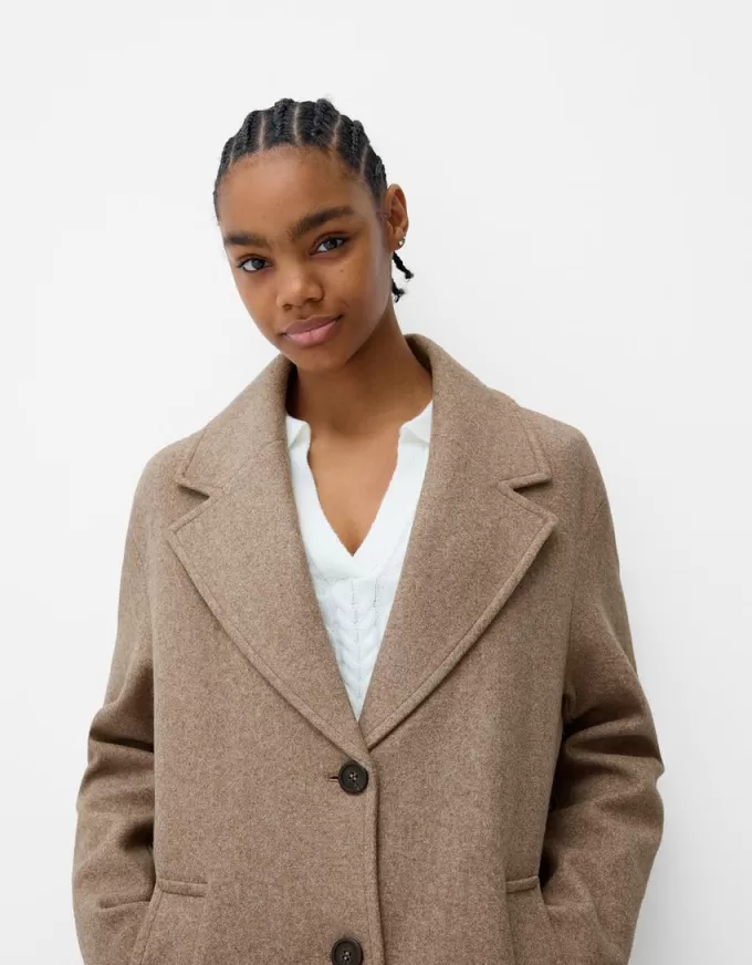 Cappotto lungo e morbido