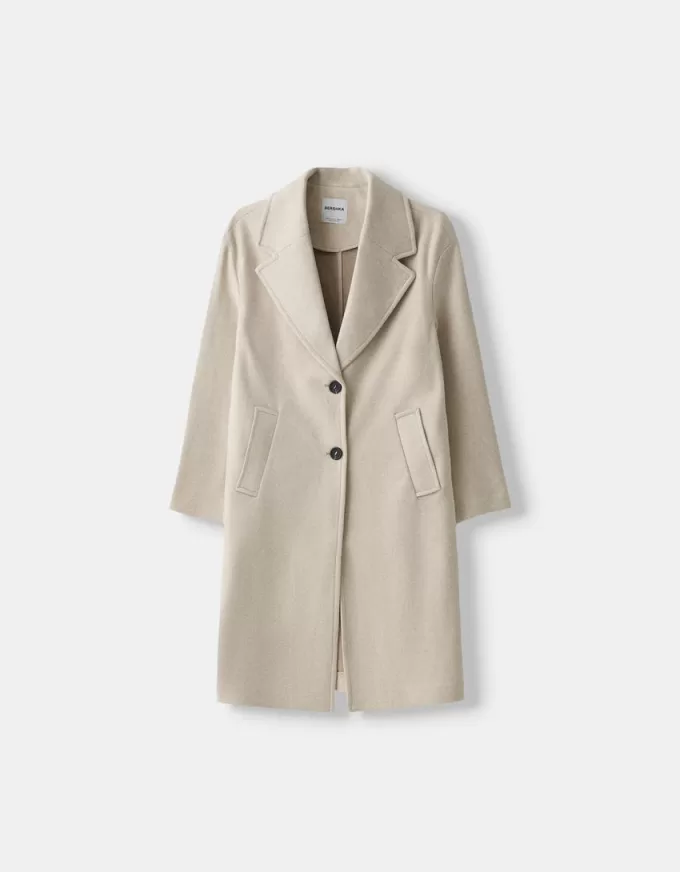 Cappotto lungo e morbido