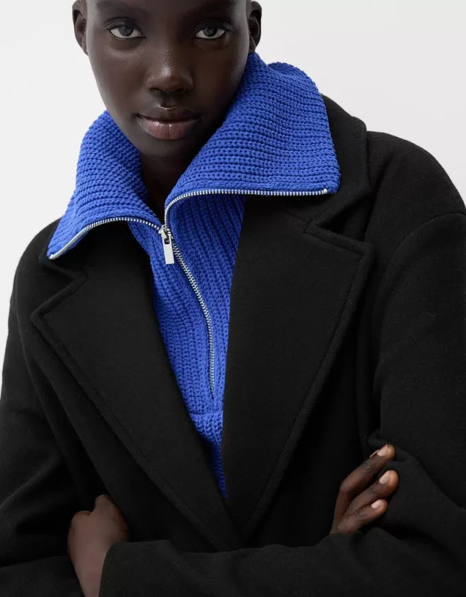 Cappotto lungo e morbido