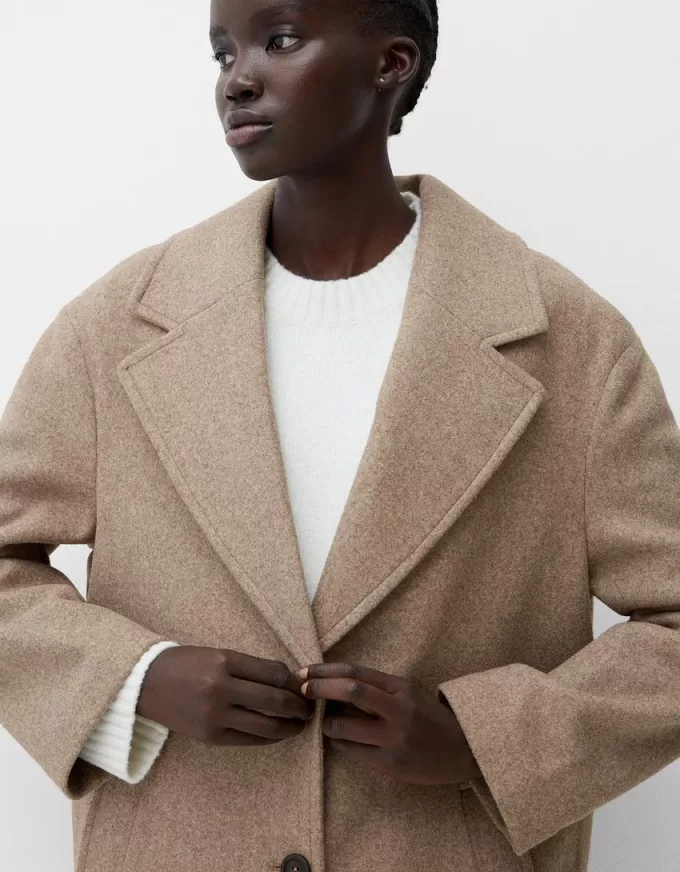 Cappotto lungo e morbido